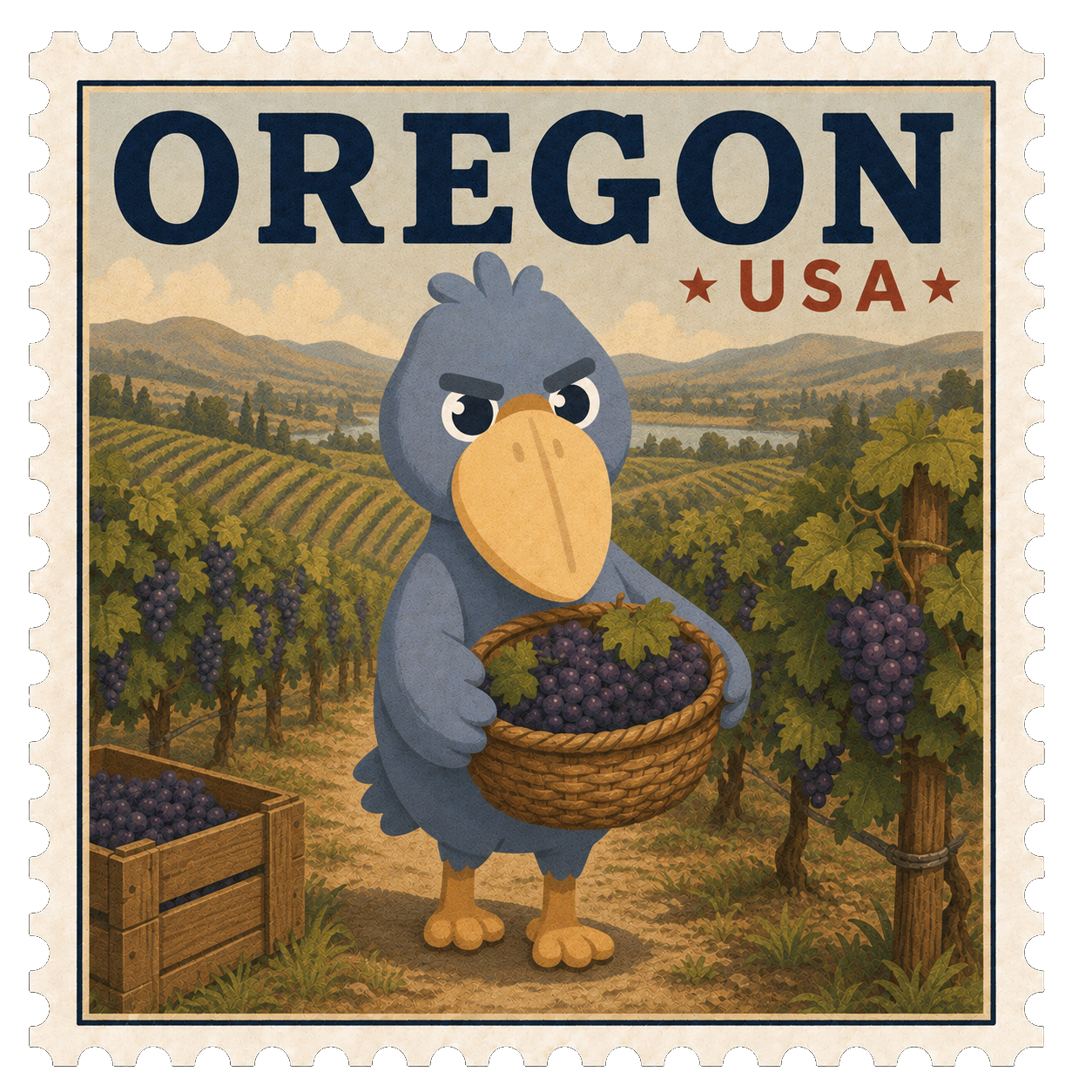 Oregon stamp
